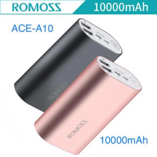 Pin Sạc dự phòng hiệu Romoss mẫu Ace A10 (10.000 mAh) Chính hãng