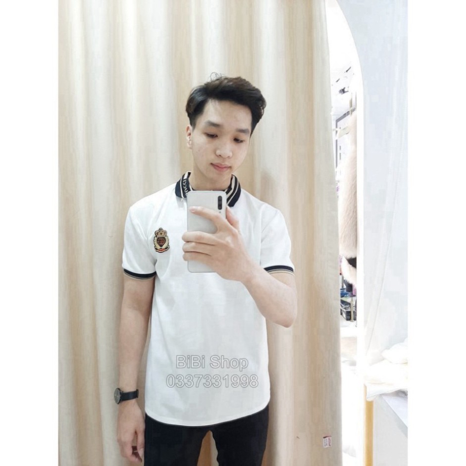 [ẢNH THẬT] Áo Thun Nam Có Cổ, Áo Polo Nam Thêu Logo Vương miện GC Cao Cấp BB9 | BigBuy360 - bigbuy360.vn