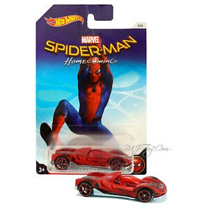 Bộ 6 Mô Hình Siêu Xe Hotwheels Spider Man