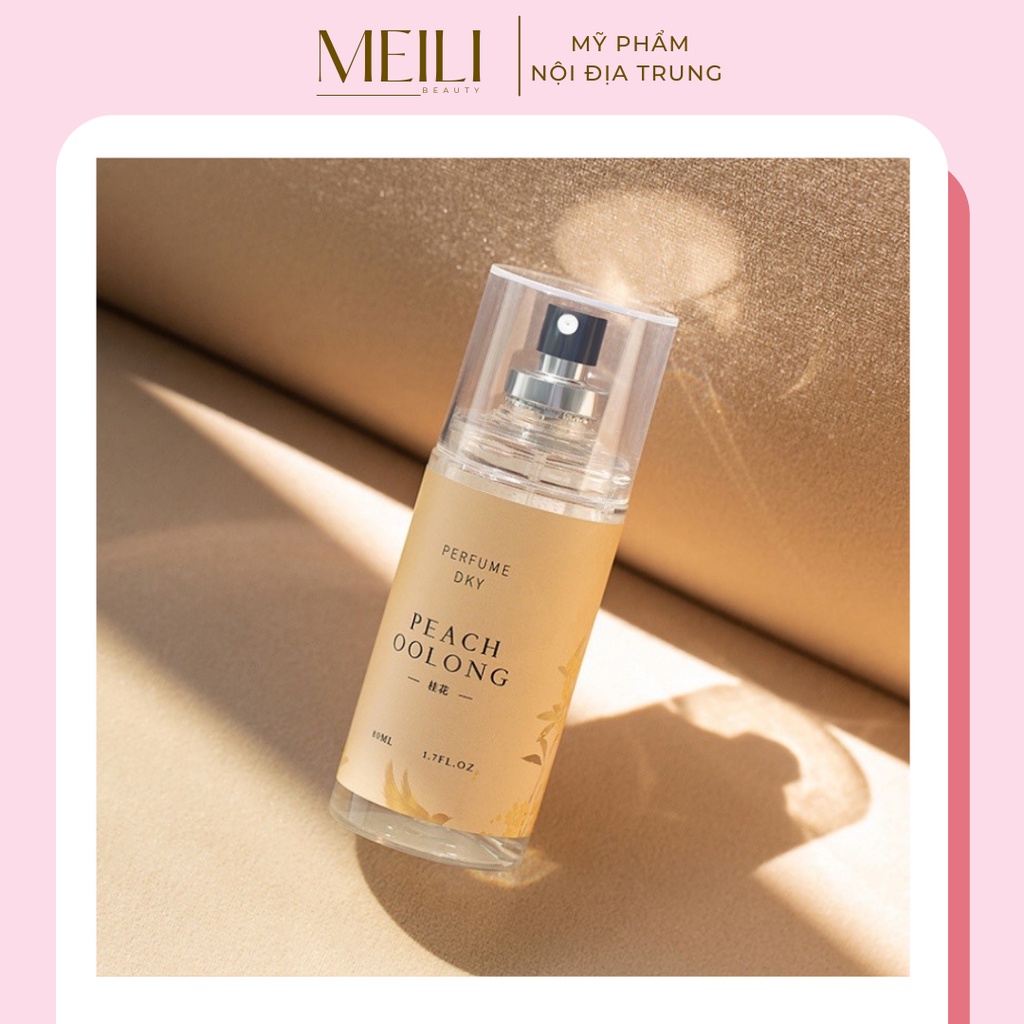 Xịt Thơm Toàn Thân Peach OOlong Body Mist Hương Nước Hoa Siêu Quyến Rũ, Ngọt Ngào - Meili Beauty