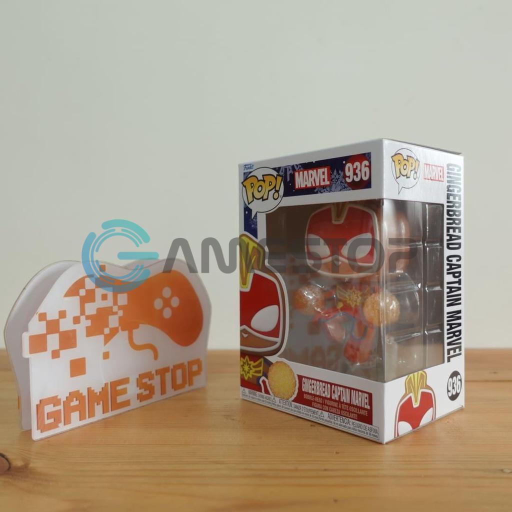 Mô hình Marvel Captain Marvel 10cm 936 Gingerbread Funko Pop Mô hình tĩnh Nhựa PVC CHÍNH HÃNG MỸ MVFKP05
