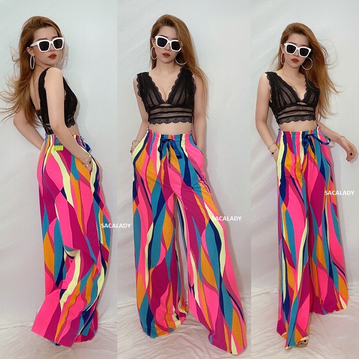 Quần Ống Suông TEK GEAR Dây Rút Eo (Có Bigsize) - 3893