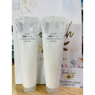 Sữa rửa mặt Muji Face Soap dành cho da hh dầu, dầu làm sạch dịu nhẹ 100gr mẫu mới nhất