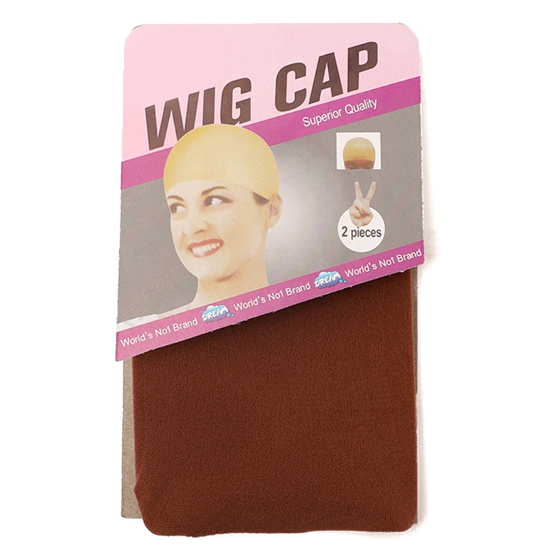 Mũ Ren Đội Tóc Giả Co Giãn Màu Nâu Dành Cho Nữ Xixi
