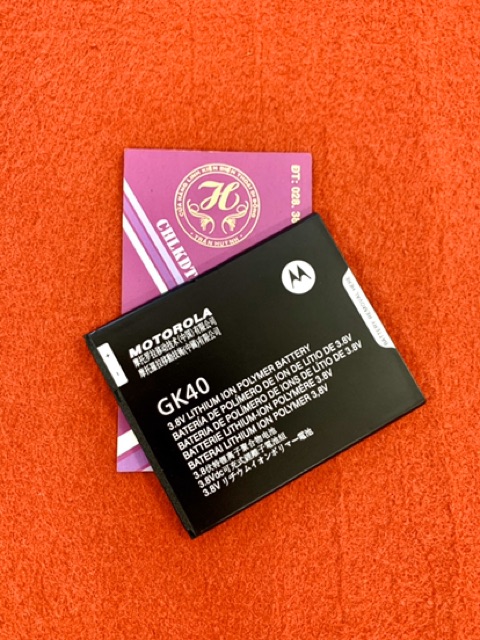 Pin Motorola G4 play/ G5 kí hiệu trên pin GK40