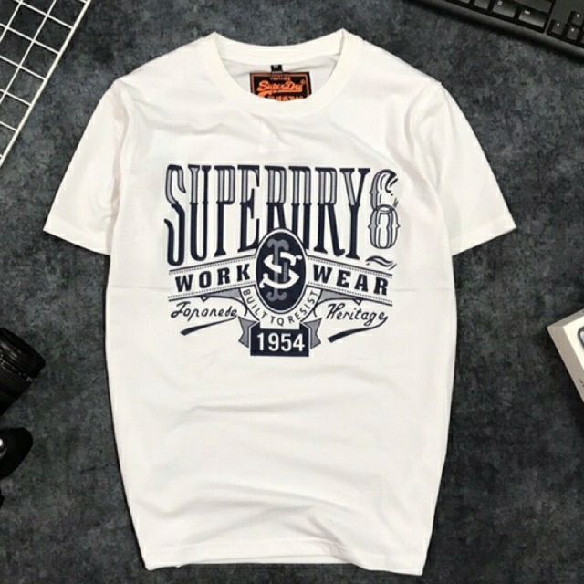 Áo thun nam cổ tròn in chử cao cấp DBP790 | BigBuy360 - bigbuy360.vn