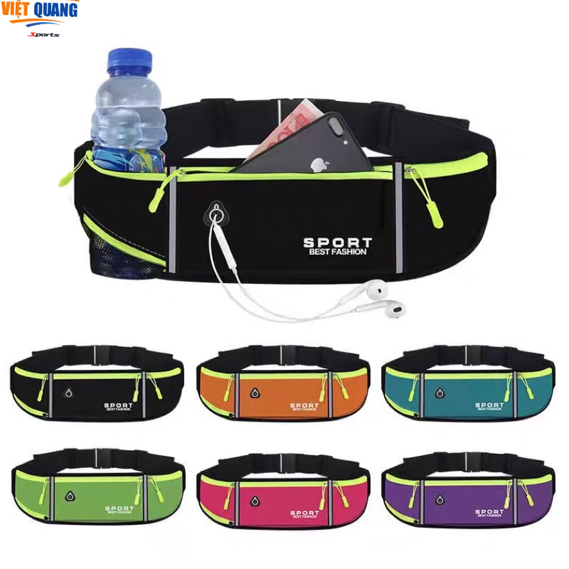 Đai chạy bộ, túi đeo hông chạy bộ đựng điện thoại chống nước SPORTS