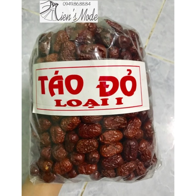 1kg Táo đỏ size nhỏ Tân Cương khô (táo tàu) loại 1