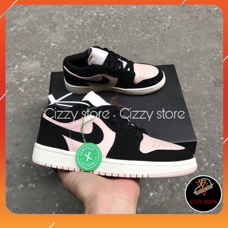 [cizzy store]  Giày Thể Thao nữ JD đen Hồng thấp cổ
