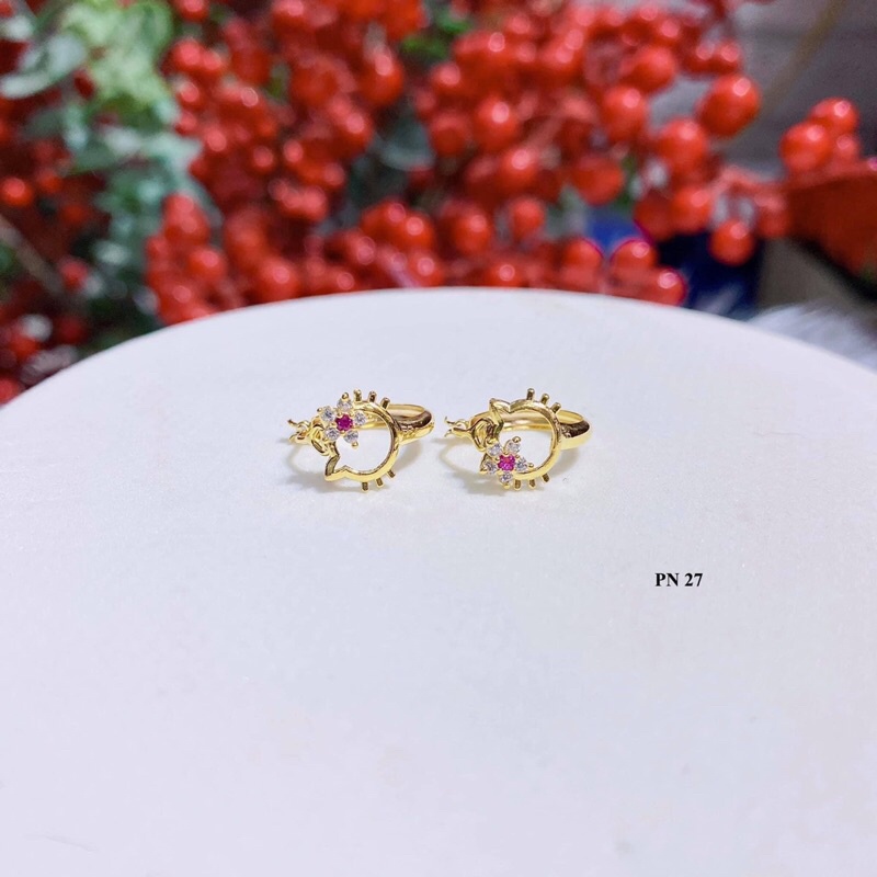 Bông tai cho bé yêu. hàng gold 10ka.ra