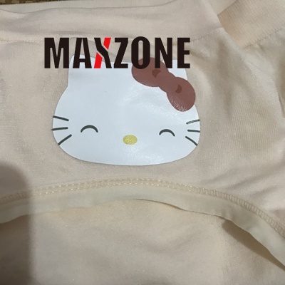 Maxzone Set 4 Quần Lót Cotton Không Để Lại Dấu Vết Kháng Khuẩn In Hình Sanrio Kuromi Melody Cinnamoroll Pompom Purin Cho Nữ