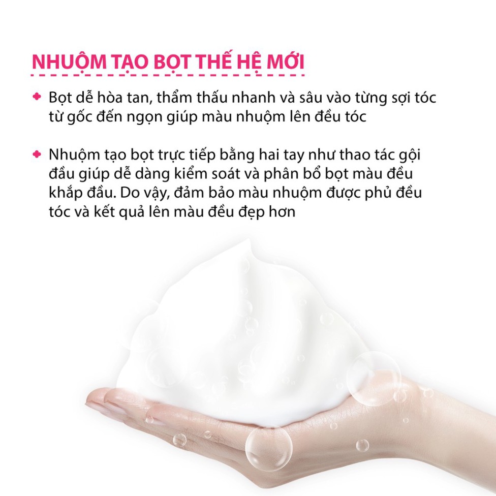 Thuốc nhuộm tóc tạo bọt Beautylabo 125ml – Whip Hair Color Nhật Bản