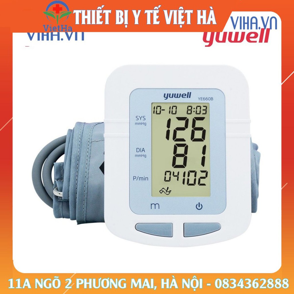 Máy đo huyết áp bắp tay Yuwell YE660B-ytvh