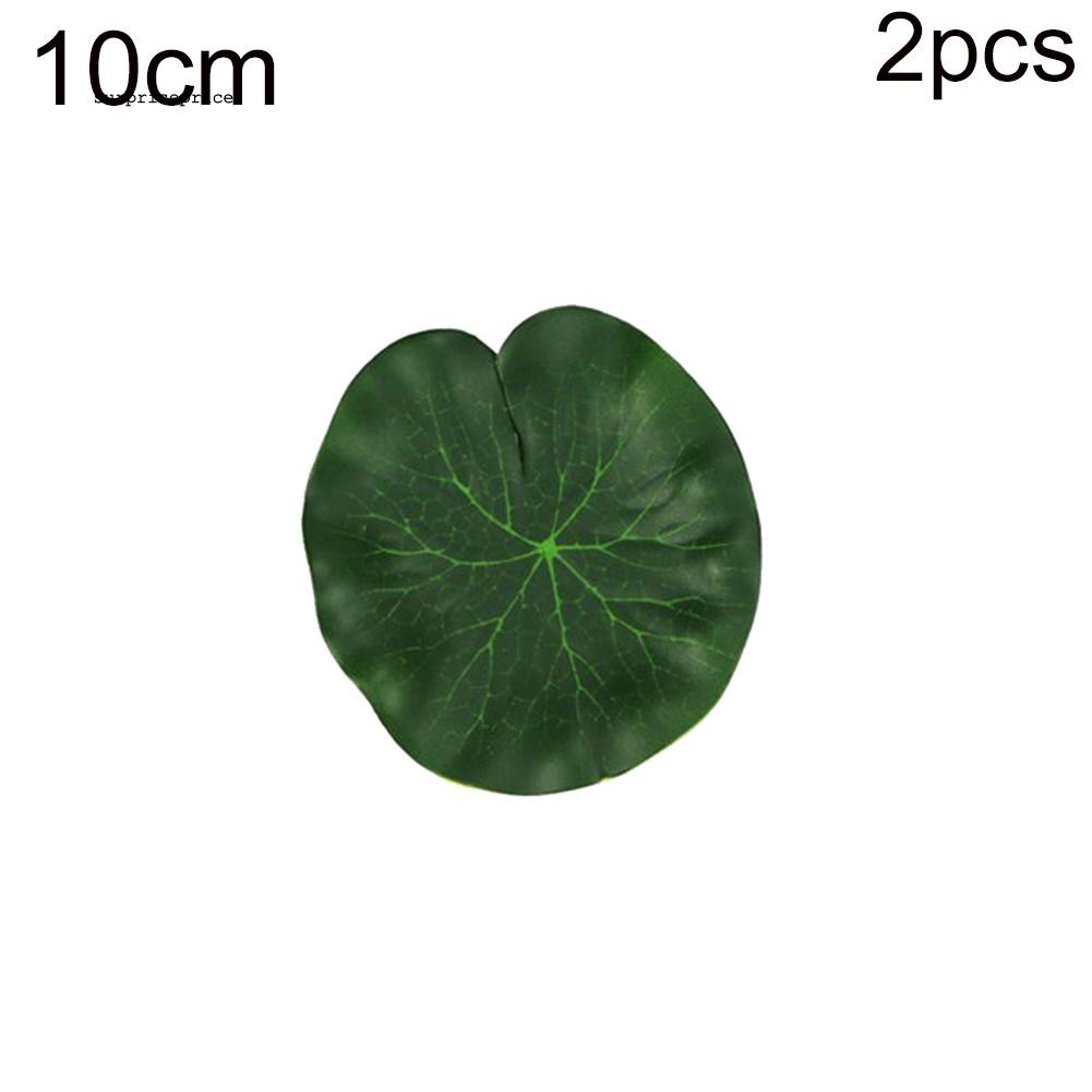 Set 2 lá sen nhân tạo cho trang trí hồ ao