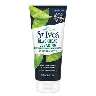 Sữa rửa mặt Sạch Mụn Đầu Đen ST.IVES Trà Xanh 170g - bao bì mới