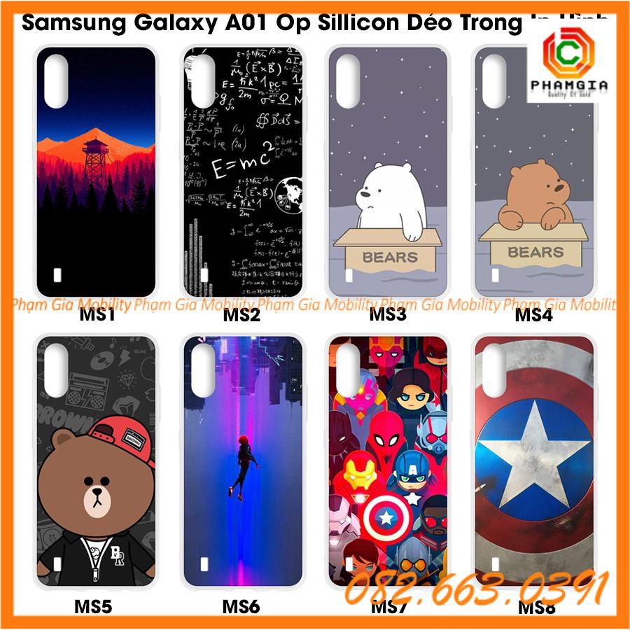 Ốp lưng Samsung Galaxy A01 / A02 dẻo in hình đẹp, dễ thương (Phần 1)