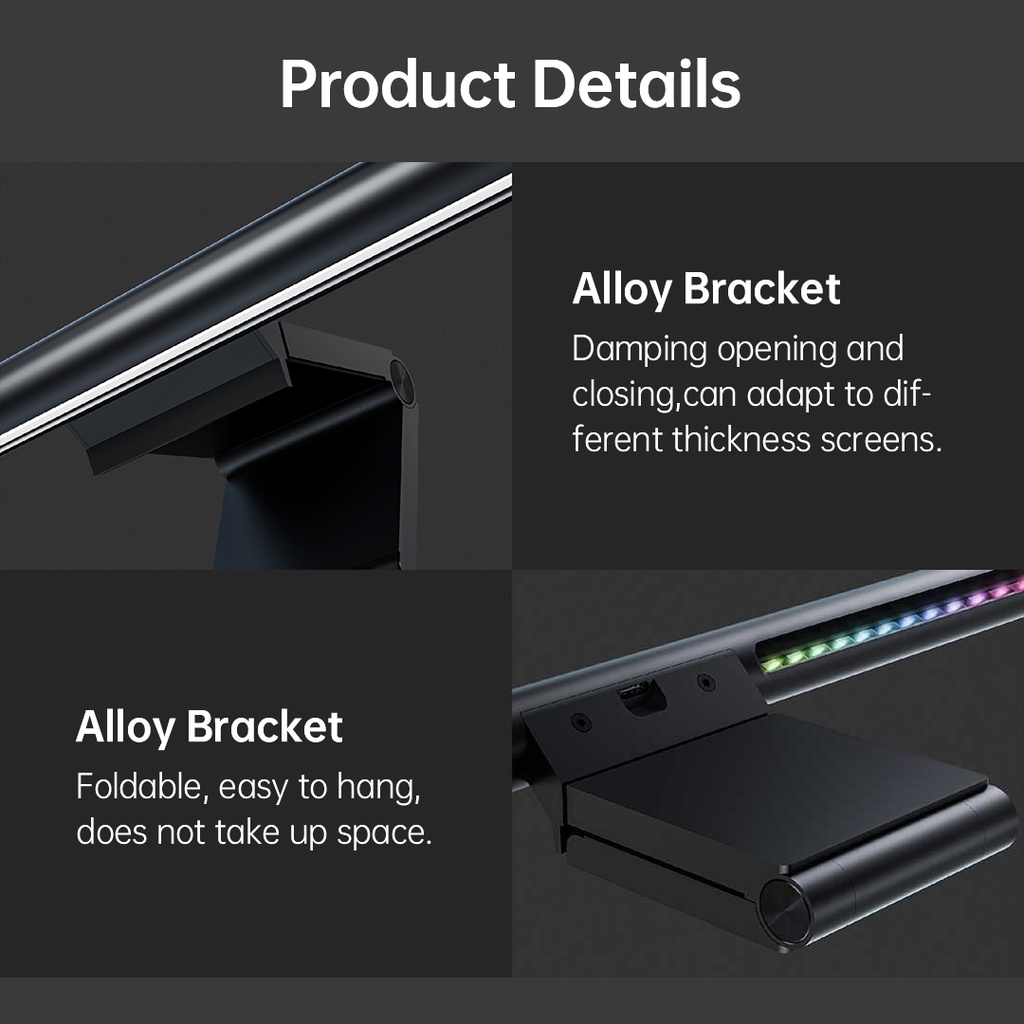 Xiaomi Youpin Đèn treo màn hình   Lymax G1 đầy màu sắc độ phân giải cao bảo vệ mắt thích hợp cho máy tính/ PC