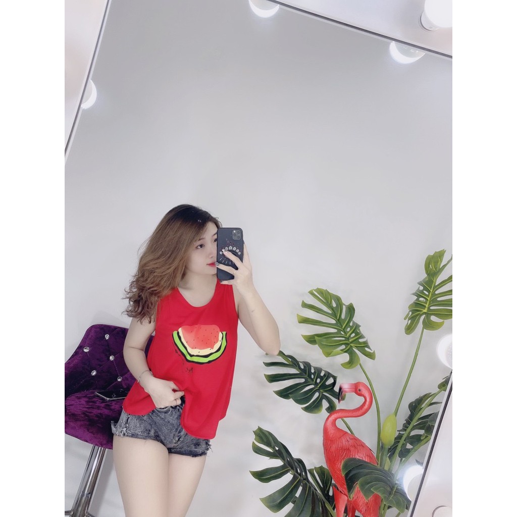 [ Mã WASTAPR giảm 10K đơn 50K] ÁO THUN BA LỖ GIẤY DƯA HẤU SIÊU XINH-CAROTSHOP | BigBuy360 - bigbuy360.vn