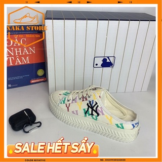 ✅[ Full Box + Bill ] 🌺 Giày Đạp Gót, Sục Ny, 𝐌𝐋𝐁 Đạp Gót Trắng