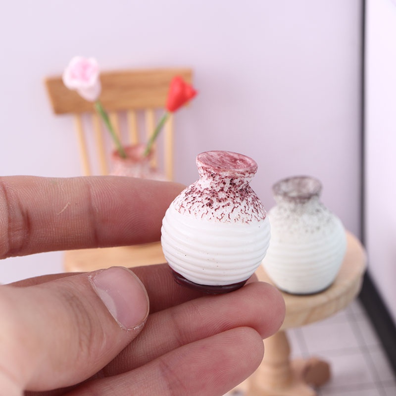 Bình hoa mini trang trí sân vườn