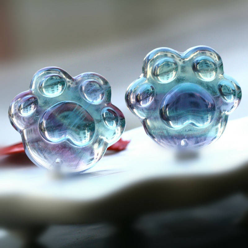 Đá Pha Lê Fluorite Tự Nhiên Mini Nhiều Màu Hình Dạng Dễ Thương Dùng Làm Đồ Thủ Công