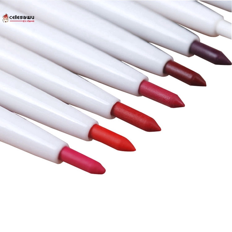 [Hàng mới về] Chì kẻ môi dạng bút chì không thấm nước tiện dụng