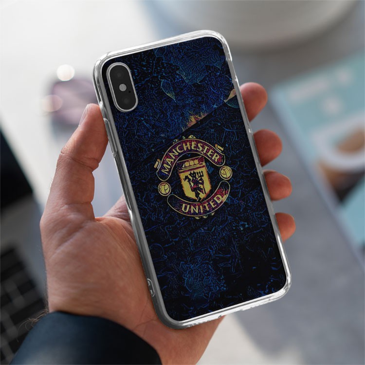 Ốp lưng ốp Iphone logo Manchester United sitcker chao ôi từ 6 đến 12 MAN20210262