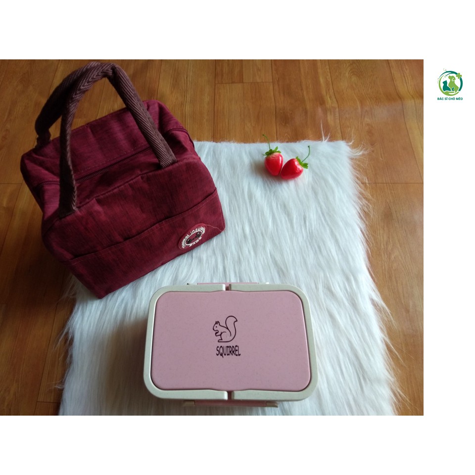 [HÌNH THẬT] Hộp cơm Văn Phòng Bento Hàn Quốc xinh xắn cam kết 100% y hình