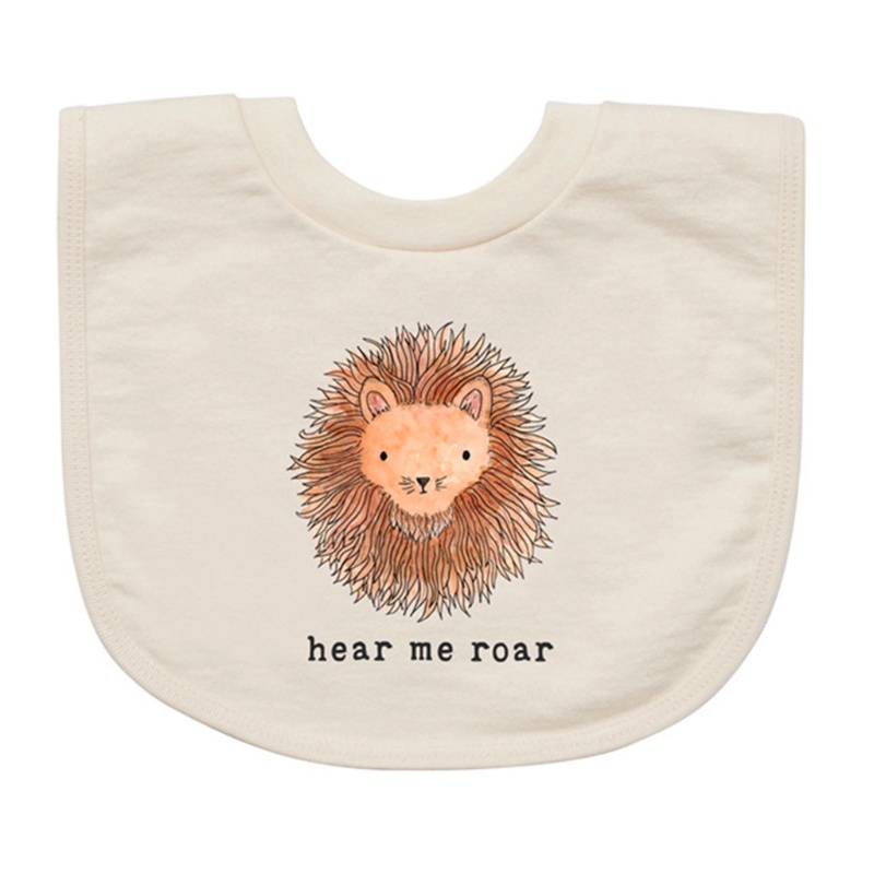 Yếm Ăn Cotton Mềm Mại Chống Thấm Nước In Họa Tiết Ngọt Ngào Cho Bé Sơ Sinh