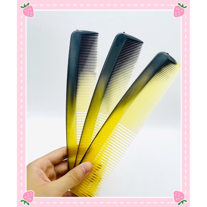 Lược Chải Tóc Lược Chải Đầu Nhựa Vân Sừng Trâu Lược Chải Tóc Gỡ Rối Cho Các Nàng