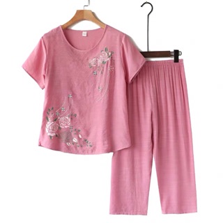 Bộ đũi mùa hè cho mẹ, cho bà MS01