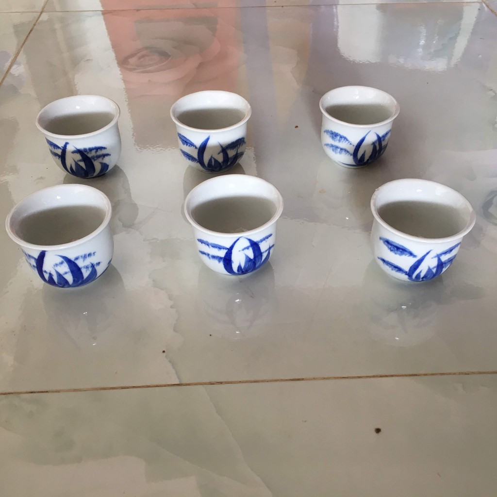 Bộ 6 tách uống trà