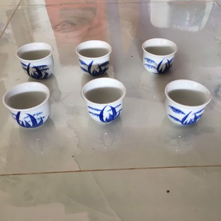 Bộ 6 tách uống trà