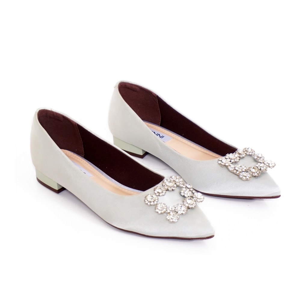 Giày bệt lụa gắn đá GE442 - Genni | BigBuy360 - bigbuy360.vn