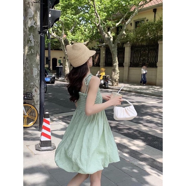 🍀 VÁY 2 DÂY ĐŨI NHĂN 🍀 | BigBuy360 - bigbuy360.vn