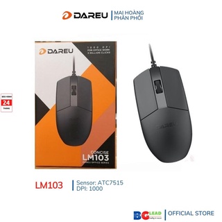 Chuột Quang Có Dây DareU LM103 Bh 24 Tháng chính hãng