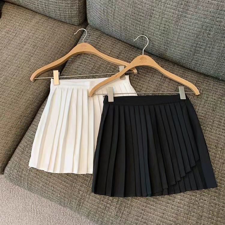 Chân Váy Xếp Ly Lệch Tà Nữ Tính  tao bao