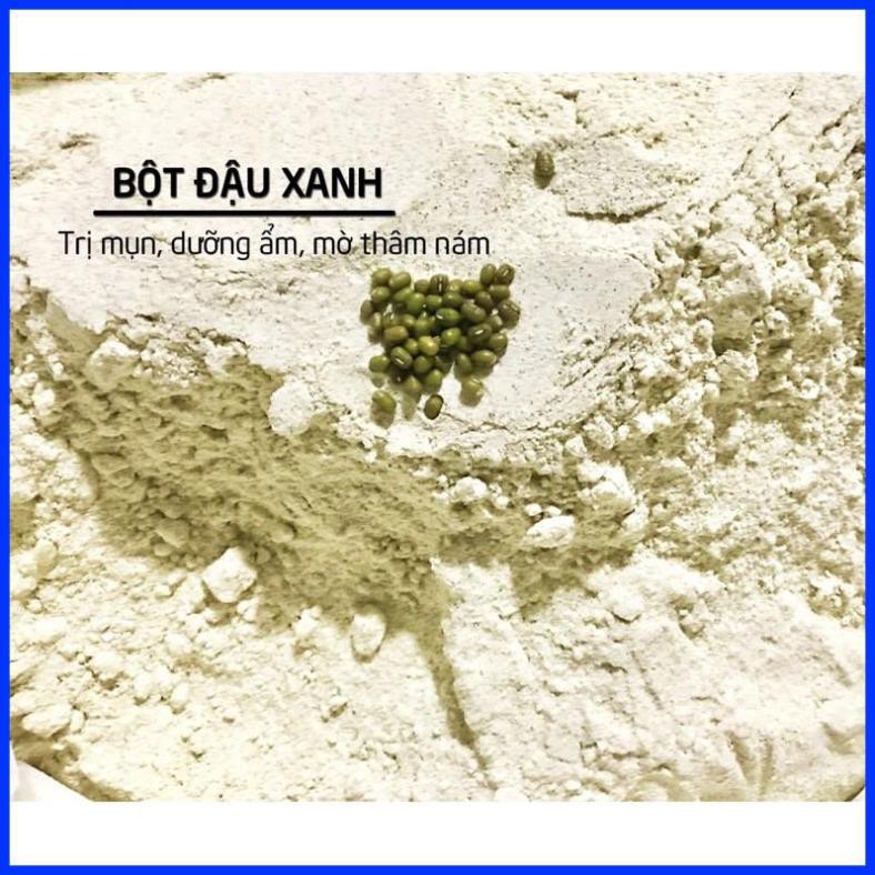 BỘT ĐẬU XANH NGUYÊN CHẤT 100% [TRẮNG DA- GIẢM MỤN - MỜ THÂM ]