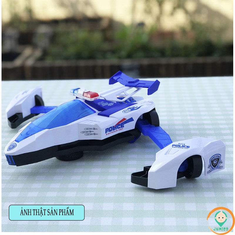 Đồ chơi cho bé ô tô máy bay biến hình phát triển trí tuệ vận động cho trẻ em JUMICO OTMB