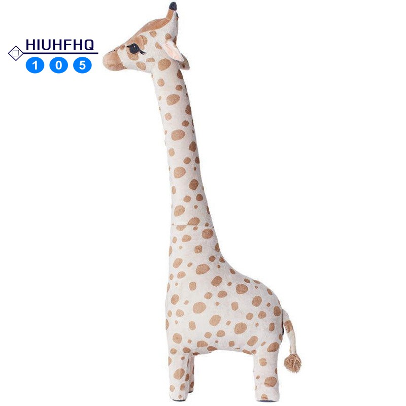 Big Size Simulation Giraffe Plush Toys Soft Animal Giraffe Sleeping Doll Birthday Gift Kids Toy