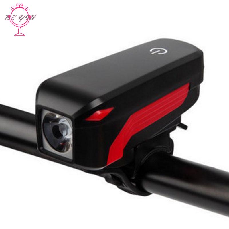 Đèn Pha Kiêm Còi Xe Đạp Có Cổng Sạc Usb Đa Năng
