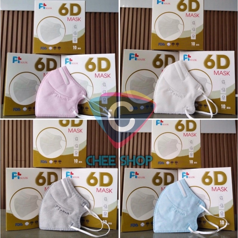 [ Sale Rẻ Ko Có Hộp ] Combo 50 Cái  Khẩu Trang 6D 5 Lớp PT.