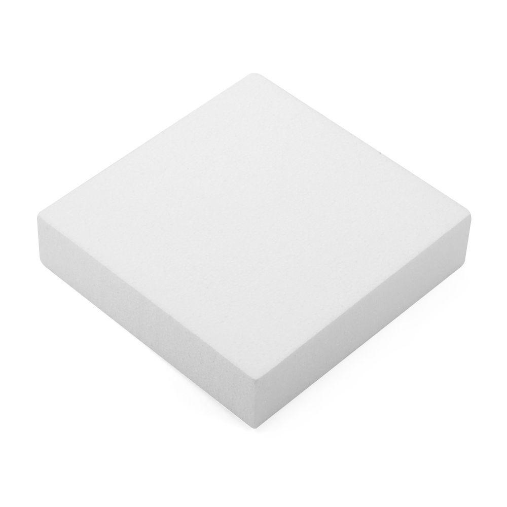 Khuôn Xốp Làm Bánh Hình Vuông Bằng Polystyrene Tiện Dụng DIY