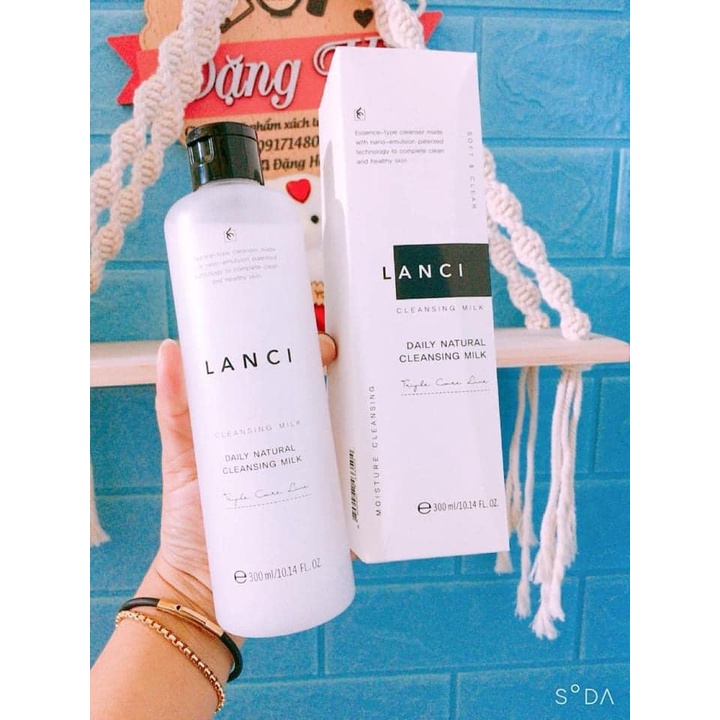Sữa tẩy trang Lanci 265ml