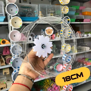 Wheel hamster trong suốt lắp ráp
