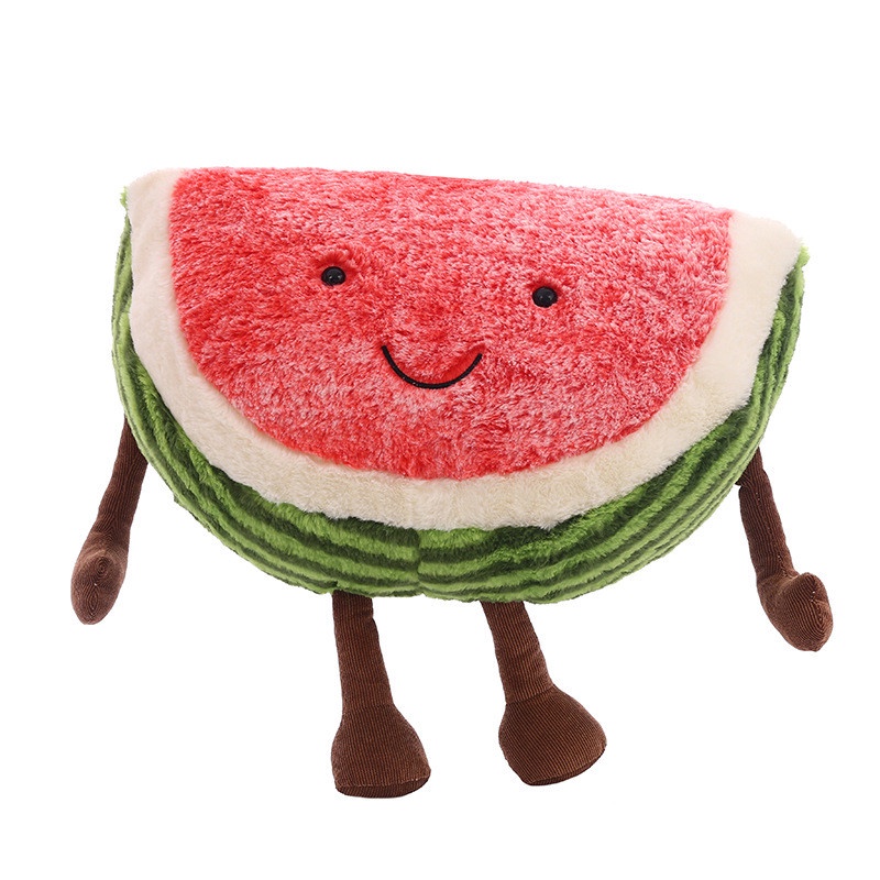 Ins 30Cm Dễ Thương Dưa Hấu Đồ Chơi Sang Trọng Con Búp Bê Nhồi Bông Nhà Máy Gối Kawaii Phim Hoạt Hình Trái Cây Gối Mềm Đồ Chơi dưa hấu Gối búp bê đồ chơi sang trọng trái cây búp bê Cho Trẻ Em Quà Tặng Sinh Nhật