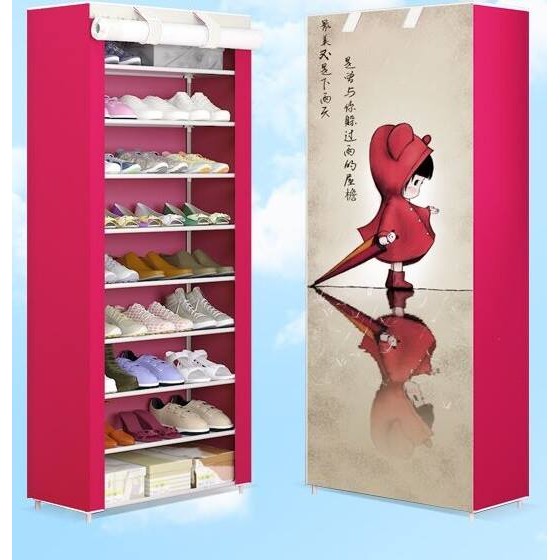TỦ GIÀY 3D 9 TẦNG