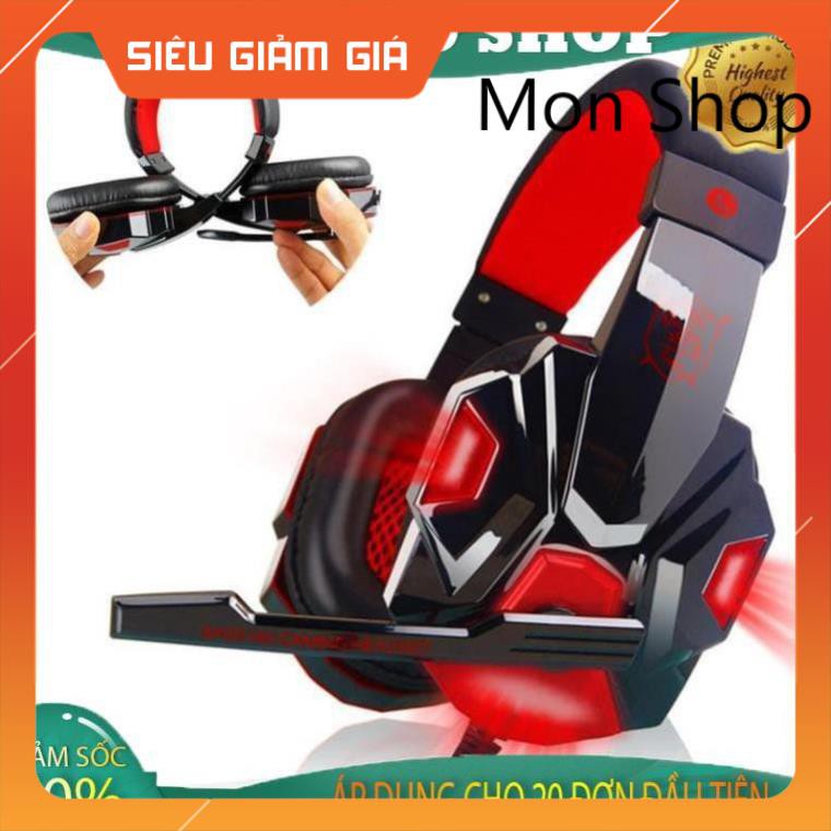 Tai nghe chuyên game thủ Plextone PC780 - đèn LED - Có Mic - head phone gaming mã pc780 (Gía sỉ ) MON SHOP SHOP