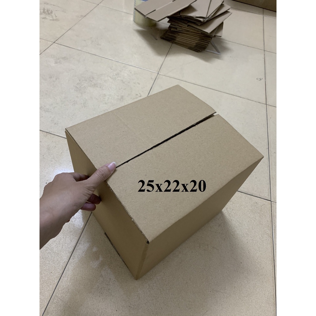 XK - 1 Thùng Hộp Carton 25x22x20 Cm