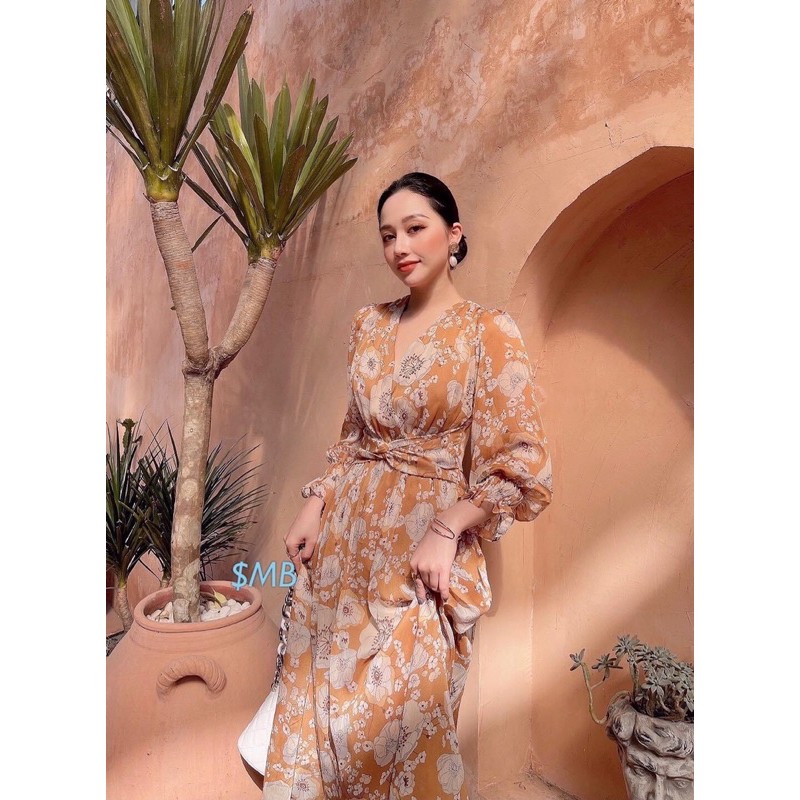 ❤️ ĐẦM MAXI HOA CHÉO BỤNG | BigBuy360 - bigbuy360.vn